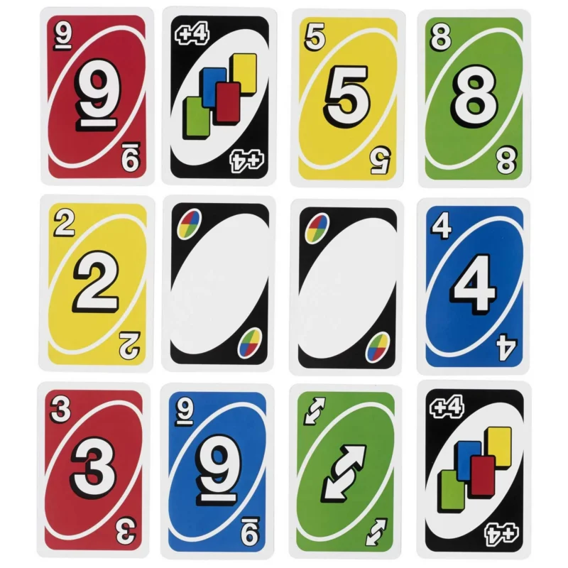 Giant UNO Card Game for Kids, Adults and Family Night, 108 Oversized Cards for 2-10 Players - Image 3