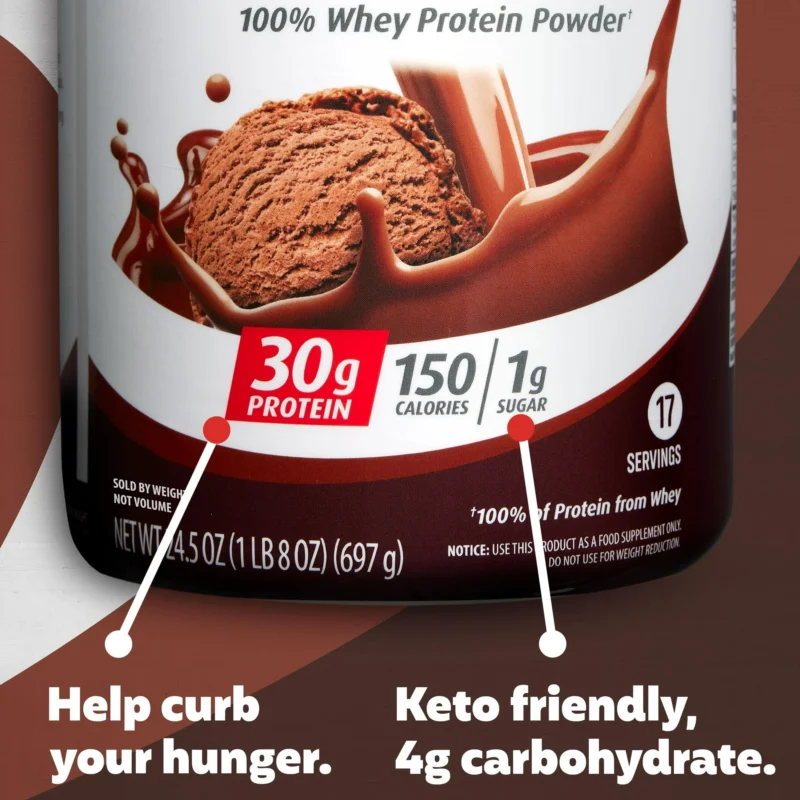 Premier Protein 100% Whey Protein Powder, Chocolate Milkshake, 30g Protein, 29 Servings - Image 3