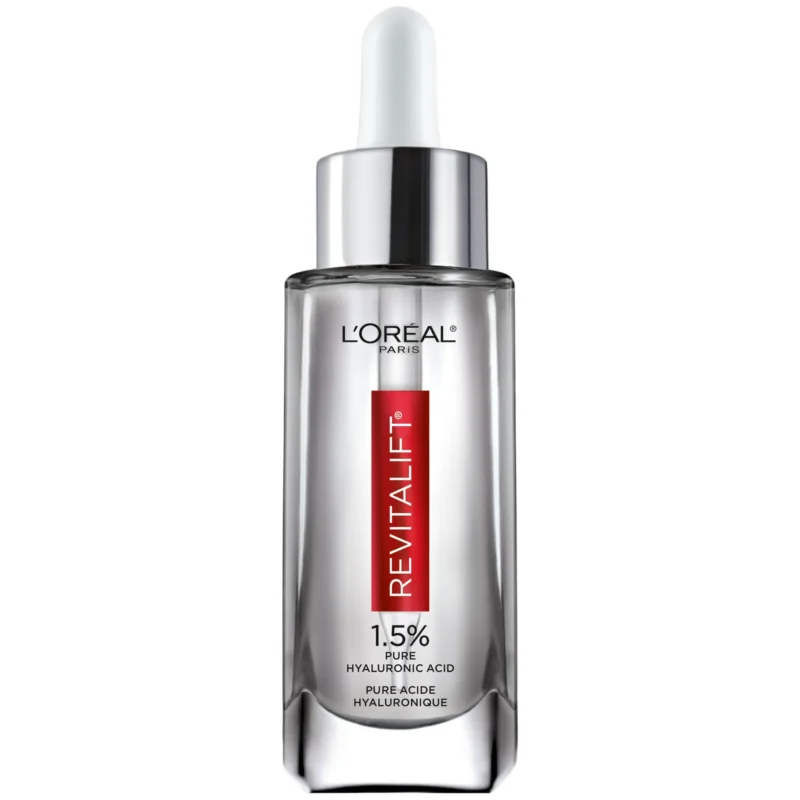 L'Oreal Paris Revitalift Derm Intensives Hyaluronic Acid Face Serum, Anti-Aging, 1.01 fl oz - Image 2