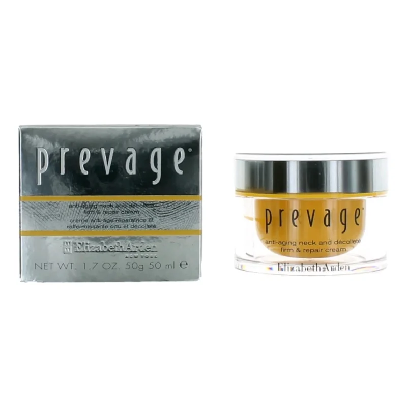 Elizabeth Arden Prevage Anti-Aging Neck & Decollete Firm & Repair Cream, 1.7 Oz